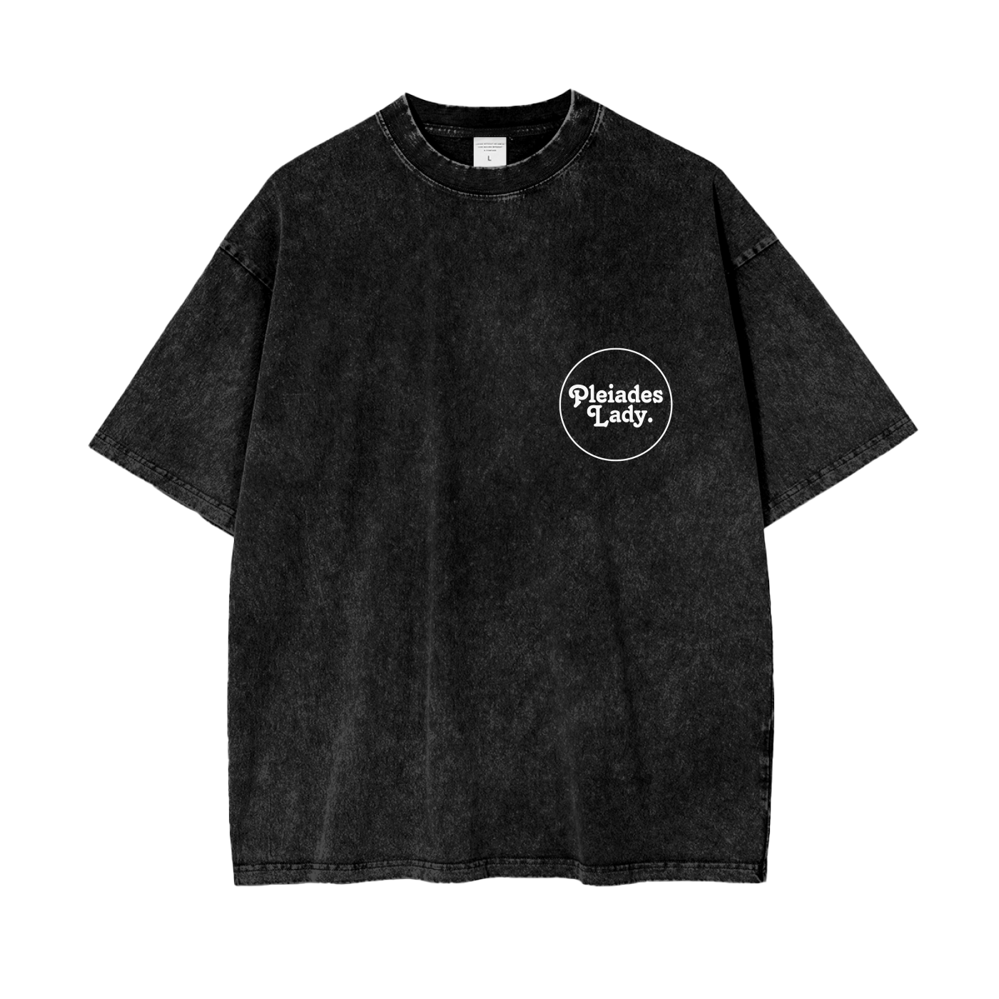 No Junk Males - Oversized - Black/White